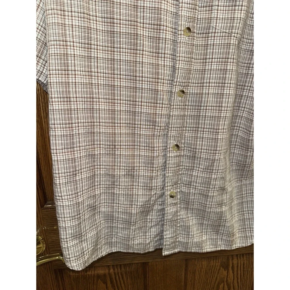 EUC Men's The North Face Shirt Size Medium Vented Button Down Short Sleeve Blend